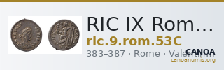 RIC IX Rome 53C — CANOA