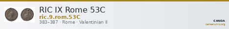 RIC IX Rome 53C — CANOA