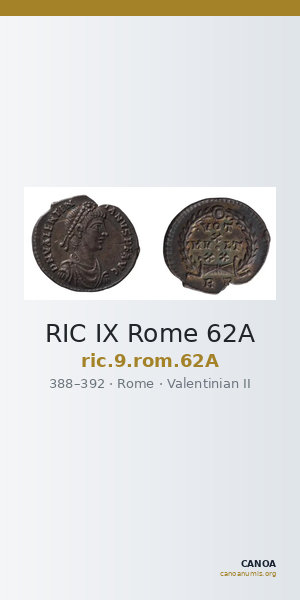 RIC IX Rome 62A — CANOA