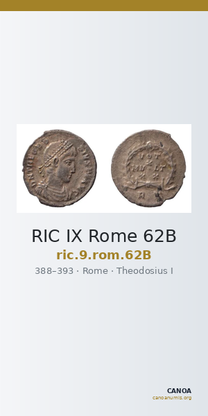 RIC IX Rome 62B — CANOA