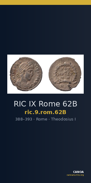 RIC IX Rome 62B — CANOA