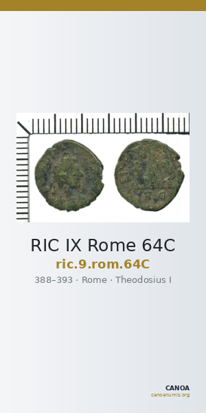 RIC IX Rome 64C — CANOA