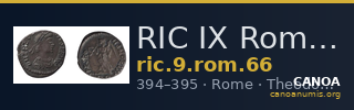RIC IX Rome 66 — CANOA