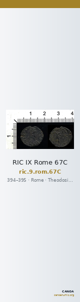 RIC IX Rome 67C — CANOA