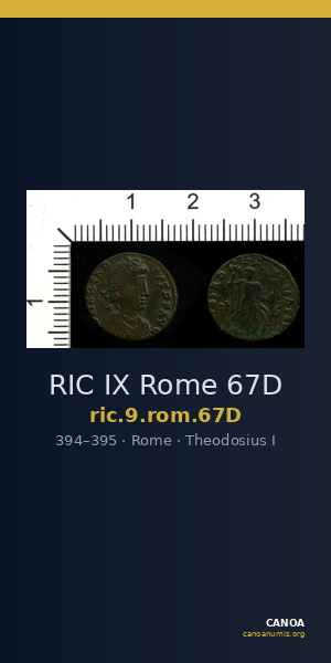 RIC IX Rome 67D — CANOA