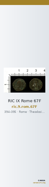 RIC IX Rome 67F — CANOA