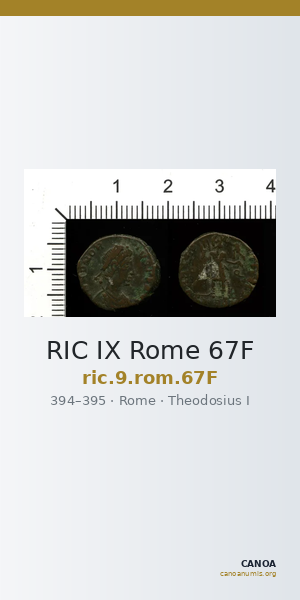 RIC IX Rome 67F — CANOA