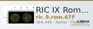 RIC IX Rome 67F — CANOA