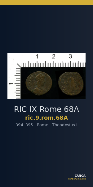 RIC IX Rome 68A — CANOA