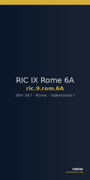 RIC IX Rome 6A — CANOA