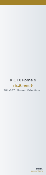 RIC IX Rome 9 — CANOA