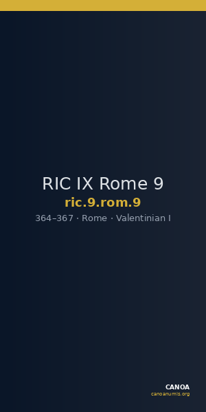 RIC IX Rome 9 — CANOA