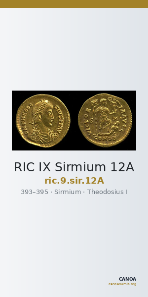 RIC IX Sirmium 12A — CANOA