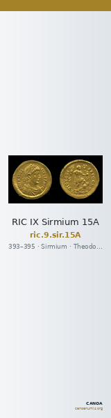 RIC IX Sirmium 15A — CANOA