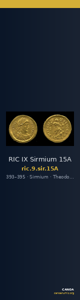 RIC IX Sirmium 15A — CANOA