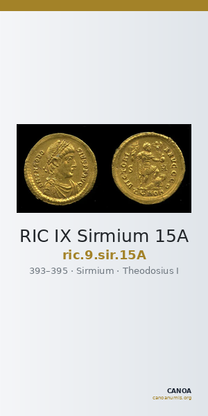RIC IX Sirmium 15A — CANOA