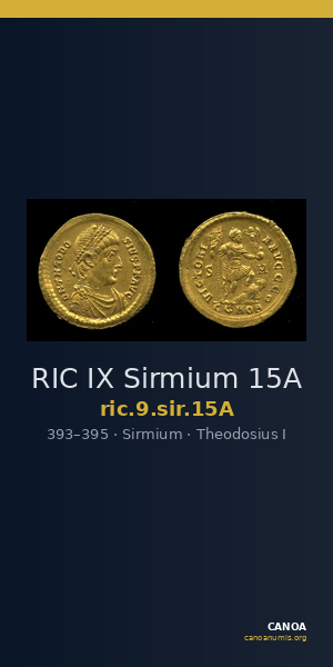 RIC IX Sirmium 15A — CANOA