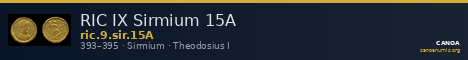 RIC IX Sirmium 15A — CANOA