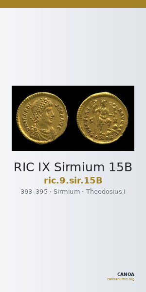 RIC IX Sirmium 15B — CANOA