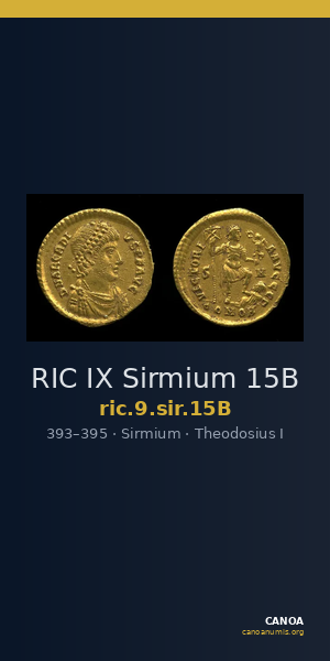 RIC IX Sirmium 15B — CANOA