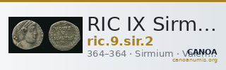 RIC IX Sirmium 2 — CANOA