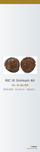 RIC IX Sirmium 4A — CANOA