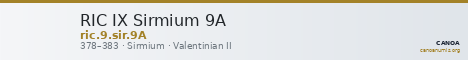RIC IX Sirmium 9A — CANOA