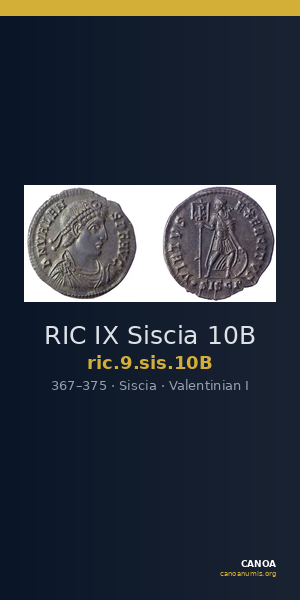 RIC IX Siscia 10B — CANOA