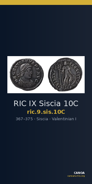 RIC IX Siscia 10C — CANOA