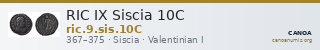 RIC IX Siscia 10C — CANOA