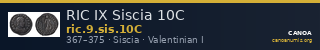 RIC IX Siscia 10C — CANOA