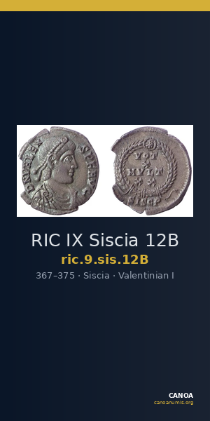 RIC IX Siscia 12B — CANOA