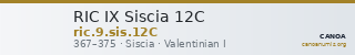 RIC IX Siscia 12C — CANOA