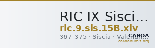 RIC IX Siscia 15B: Subtype xiv — CANOA