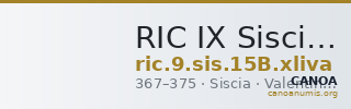RIC IX Siscia 15B: Subtype xliva — CANOA