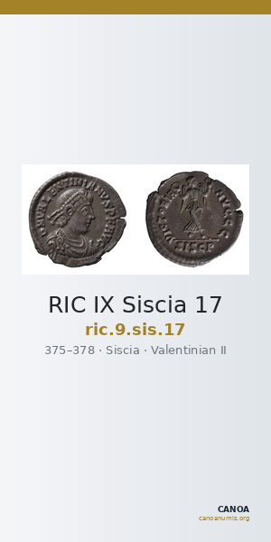 RIC IX Siscia 17 — CANOA
