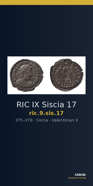 RIC IX Siscia 17 — CANOA