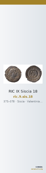 RIC IX Siscia 18 — CANOA