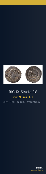 RIC IX Siscia 18 — CANOA