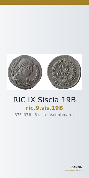 RIC IX Siscia 19B — CANOA