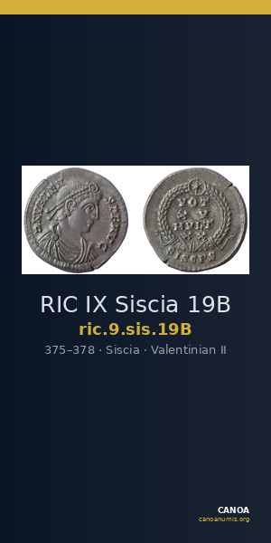 RIC IX Siscia 19B — CANOA