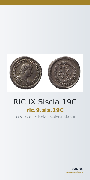 RIC IX Siscia 19C — CANOA