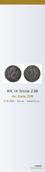 RIC IX Siscia 23B — CANOA