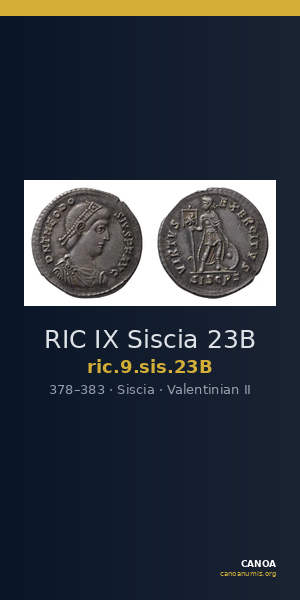 RIC IX Siscia 23B — CANOA