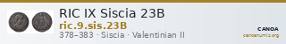 RIC IX Siscia 23B — CANOA