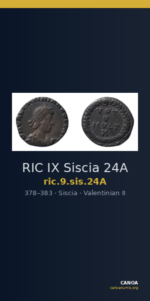 RIC IX Siscia 24A — CANOA