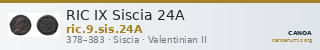 RIC IX Siscia 24A — CANOA