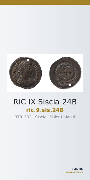 RIC IX Siscia 24B — CANOA