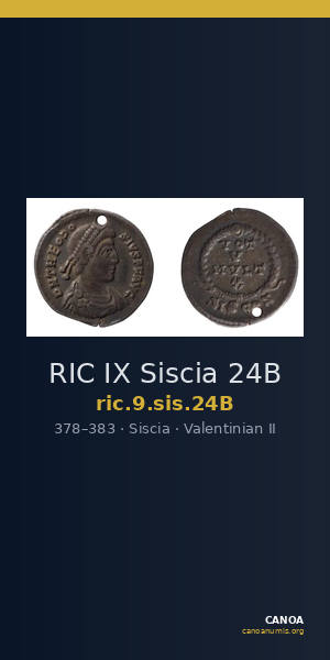 RIC IX Siscia 24B — CANOA