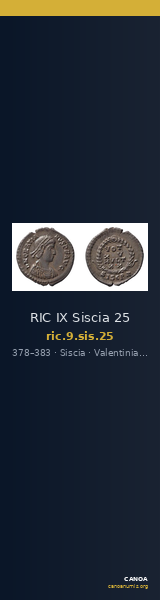 RIC IX Siscia 25 — CANOA
